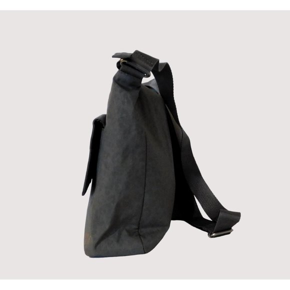 Baggallini Animal Print Crossbody Purse Gray Nylon Adj. Strap 10 in x 10.5 in - Picture 12 of 13